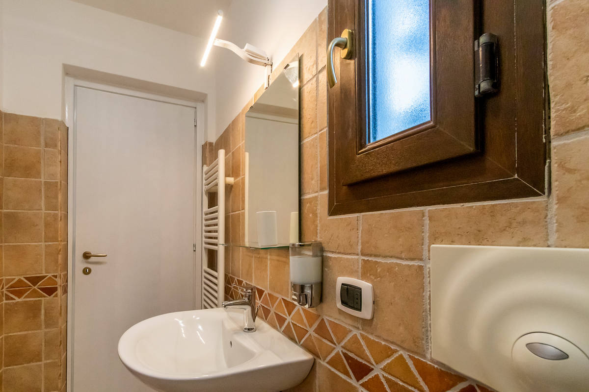 equipped bathroom